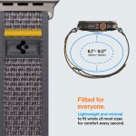 Spigen SGP ATHLEX AIR Band / λουράκι για Apple Watch series Ultra 2/1 49mm, Series 10 46mm και Series 9/8/7/6/5/4/SE 45mm, 44mm - ACTIVE ΓΚΡΙ - AMP09034
