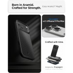 Θήκη Spigen SGP ENZO ARAMID T Camera Control MagFit MagSafe για Apple iPhone 17 PRO 6.3 2025 - MATTE ΜΑΥΡΟ - ACS09958