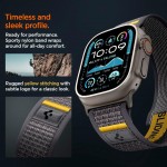 Spigen SGP ATHLEX AIR Band / λουράκι για Apple Watch series Ultra 2/1 49mm, Series 10 46mm και Series 9/8/7/6/5/4/SE 45mm, 44mm - ACTIVE ΓΚΡΙ - AMP09034