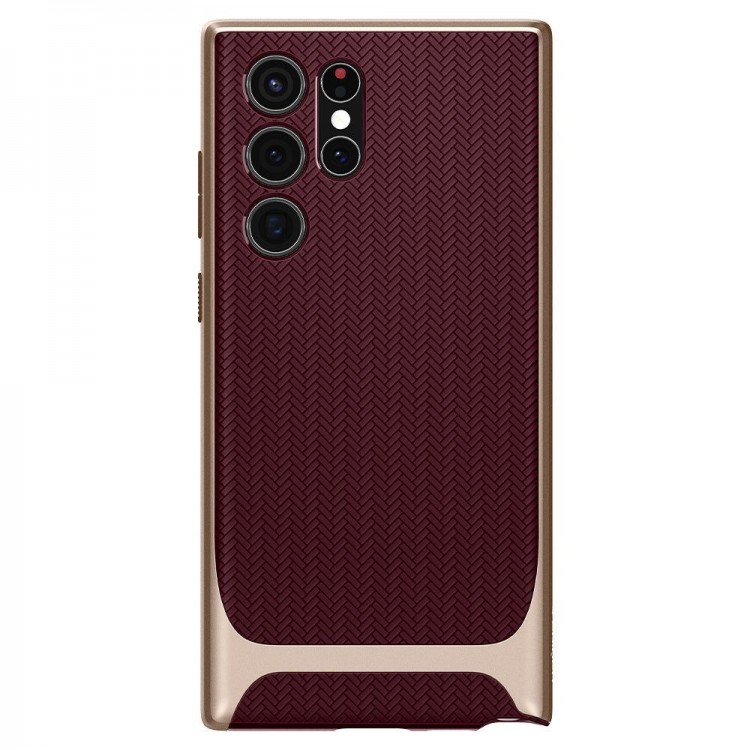 Θήκη SPIGEN SGP Neo Hybrid για Samsung Galaxy S22 ULTRA - BURGUNDY ΚΟΚΚΙΝΟ - ACS04382