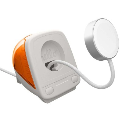 Spigen SGP CLASSIC C1 βάση Apple Watch σταθμός φόρτισης για Apple Watch Ultra2/Ultra 10/9/8/7/6/5/SE/4/3/2/1 - TANGERINE ΠΟΡΤΟΚΑΛΙ - AMP09342