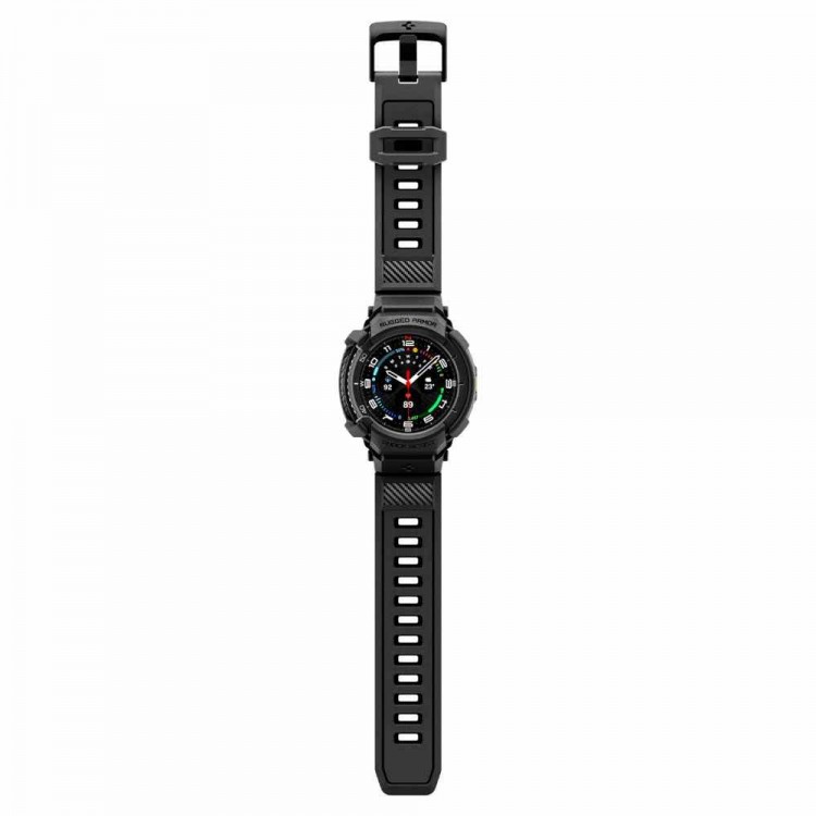 Θήκη Spigen SGP Rugged Armor PRO για Samsung GALAXY WATCH 8 CLASSIC 2025 - 46MM - ΜΑΥΡΟ - ACS10013