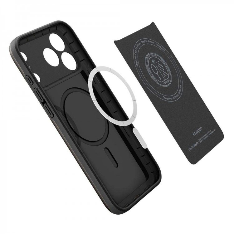 Θήκη Spigen SGP Thin Fit MAG MAGSAFE για APPLE IPhone 17 PRO MAX 6.9 5G 2025 - ΜΑΥΡΟ - ACS10274