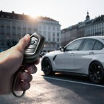 Θήκη Spigen SGP BK100 BMW Κλειδί με Carabiner κ κορδόνι, συμβατό με BMW Smart Key Remote Control Cover - ΜΑΥΡΟ - ACS10425