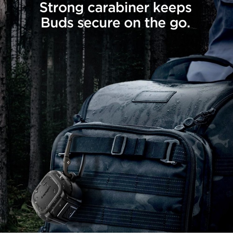 Θήκη Spigen SGP LOCK FIT για Samsung Galaxy Buds 4 2026/ 4 Pro 2026 - ΜΑΥΡΟ - ACS11202