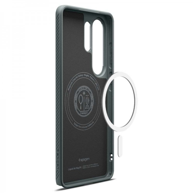 Θήκη Spigen SGP LIQUID AIR MAG MAGSAFE για Samsung Galaxy S26 ULTRA 5G 2026 - ΠΡΑΣΙΝΟ - ACS10676