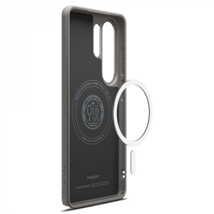 Θήκη Spigen SGP LIQUID AIR MAG MAGSAFE για Samsung Galaxy S26 ULTRA 5G 2026 - Marble ΓΚΡΙ - ACS10675