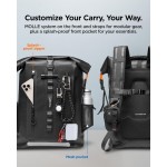 Case Spigen SGP A650 Aqua Shield Rolltop Αδιάβροχη τσάντα Laptop εως 16" , Backpack 35λτ. - ΜΑΥΡΟ - AMP04523