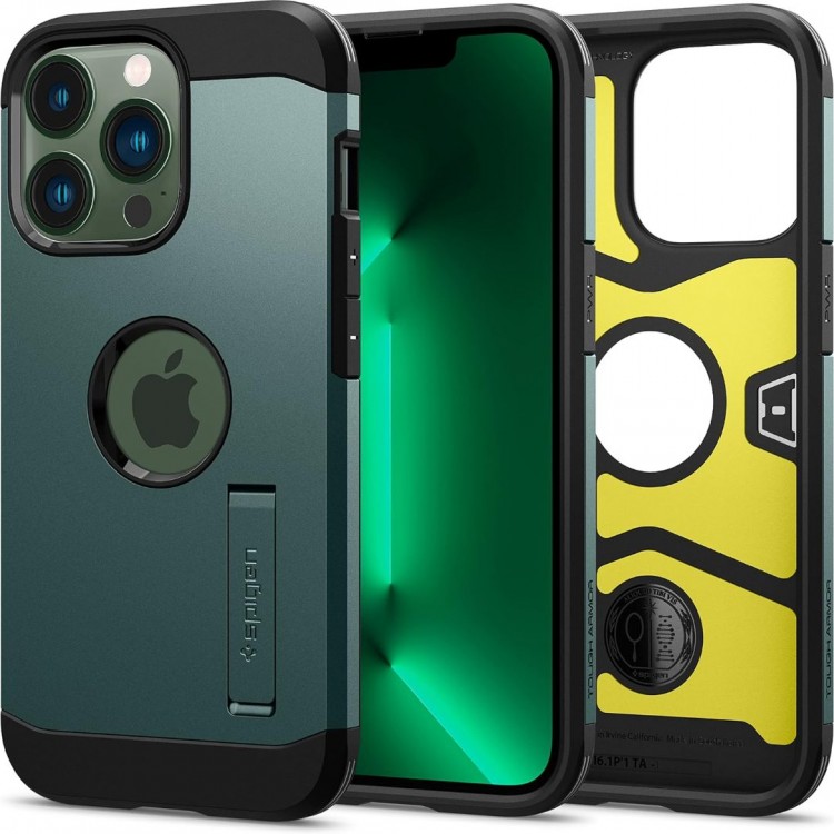 Θήκη Spigen SGP Tough Armor για Apple iPhone 13 PRO 6.1 - Midnight Green - ACS04565