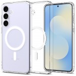 Θήκη Spigen SGP Ultra Hybrid MagFit MagSafe για Samsung Galaxy S25 FE 5G 2025 - ΔΙΑΦΑΝΟ ΛΕΥΚΟ - ACS10027