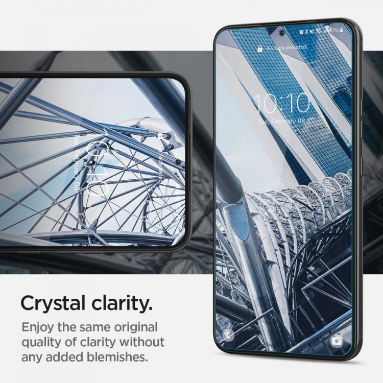 Spigen SGP Μεμβράνη προστασίας Film Neo Flex Crystal Clear για Samsung Galaxy S22 ULTRA case friendly - AFL04137 - [2 PACK]