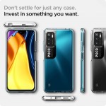 Θήκη Spigen SGP Ultra Hybrid για XIAOMI POCO M3 PRO 5G / REDMI NOTE 10 5G - ΔΙΑΦΑΝΟ - ACS03596