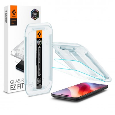 Spigen SGP Γυαλί προστασίας GLAS.tR EZ Fit SLIM CASE FRIENDLY για APPLE iPhone 17 Air 6.6 2025 , 2-TEM - ΔΙΑΦΑΝΟ - AGL09861