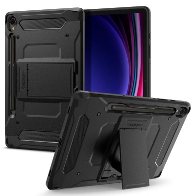 Θήκη Spigen SGP TOUGH ARMOR PRO για SAMSUNG GALAXY TAB S9 2023 11.0 X710 / X716B  - ACS06837 - ΜΑΥΡΟ