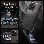 Θήκη Spigen SGP MAG ARMOR MAGSAFE για Apple iPhone 15 PRO MAX 6.7 - ΜΑΥΡΟ - ACS06597