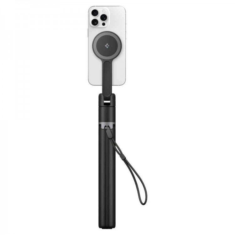 Spigen SGP One Push MAGSAFE+ Auto Opening ΑΣΥΡΜΑΤΟ Selfie Stick Bluetooth Remote ΤΡΙΠΟΔΑΣ 360 - ΜΑΥΡΟ - AMP09534