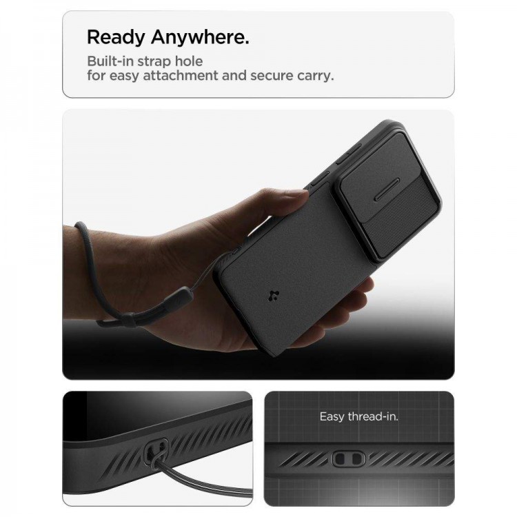 Θήκη SPIGEN SGP OPTIK ARMOR για Samsung GALAXY S26 ULTRA 5G 2026 - ΜΑΥΡΟ - ACS10687