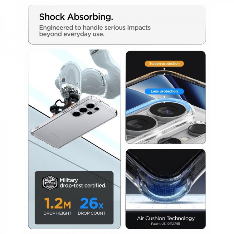 Θήκη Spigen SGP Ultra Hybrid για Samsung Galaxy S26 ULTRA 5G 2026 - ΔΙΑΦΑΝΟ - ACS10677