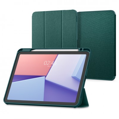 Θήκη SPIGEN SGP URBAN FIT FOLIO για Apple iPad Air 11 2024, 6ης Γενιάς, με θέση για Pencil - Midnight ΠΡΑΣΙΝΟ - ACS07755