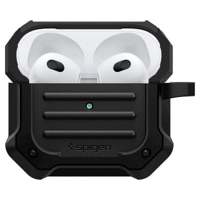 Θήκη Spigen SGP TOUGH ARMOR για Apple AirPods 3 2021 - ΜΑΥΡΟ - ASD01987