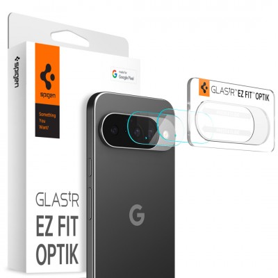 Spigen SGP GLAS.tR EZ FIT Optik PRO Γυαλί προστασίας 9H Camera Lens για CAMERA για Google Pixel 10 2025 - ΔΙΑΦΑΝΟ - 2 τεμ. - AGL09661