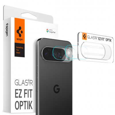 Spigen SGP GLAS.tR EZ FIT Optik PRO Γυαλί προστασίας 9H Camera Lens για CAMERA για Google Pixel 10 PRO 2025 - ΔΙΑΦΑΝΟ - 2 τεμ. - AGL09662