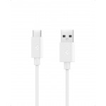 Spigen SGP ArcWire Essential EB6020AC ΚΑΛΩΔΙΟ 60W USB-A σε USB-C , 2.0M - ACA08716 - ΛΕΥΚΟ