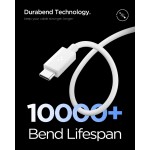 Spigen SGP ArcWire Essential EB6020AC ΚΑΛΩΔΙΟ 60W USB-A σε USB-C , 2.0M - ACA08716 - ΛΕΥΚΟ