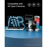 Spigen SGP ArcWire Essential EB6020AC ΚΑΛΩΔΙΟ 60W USB-A σε USB-C , 2.0M - ACA08716 - ΛΕΥΚΟ