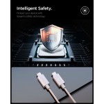 Spigen SGP ArcWire Essential EB6020CC ΚΑΛΩΔΙΟ 60W USB-C σε USB-C , 2.0M - ACA08719 - ΛΕΥΚΟ