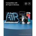Spigen SGP ArcWire Essential EB6020CC ΚΑΛΩΔΙΟ 60W USB-C σε USB-C , 2.0M - ACA08719 - ΛΕΥΚΟ