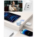 Spigen SGP Oικιακός Φορτιστής 45W ArcStation Pro, GaN III, 2XUSB-C PD 3.0 PPS 45W, Total 45W - ΜΑΥΡΟ - ACH05154