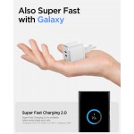 Spigen SGP Oικιακός Φορτιστής 45W ArcStation Pro, GaN III, 2XUSB-C PD 3.0 PPS 45W, Total 45W - ΜΑΥΡΟ - ACH05154