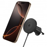 Spigen SGP OneTap Pro 4 Qi2 15W Βάση αυτοκινήτου με ΑΣΥΡΜΑΤΟ ΦΟΡΤΙΣΤΗ MagSafe Wireless / AirVent Hook - ΜΑΥΡΟ - ACP08543