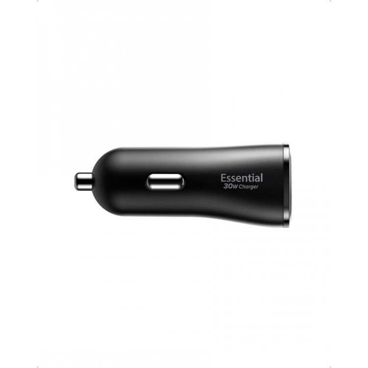 Spigen SGP Φορτιστής Αυτοκινήτου EV302 ARCSTATION ESSENTIAL PD 30W , 2x Θύρες USB-A, Smart 3.0A - ΜΑΥΡΟ - ACP08700