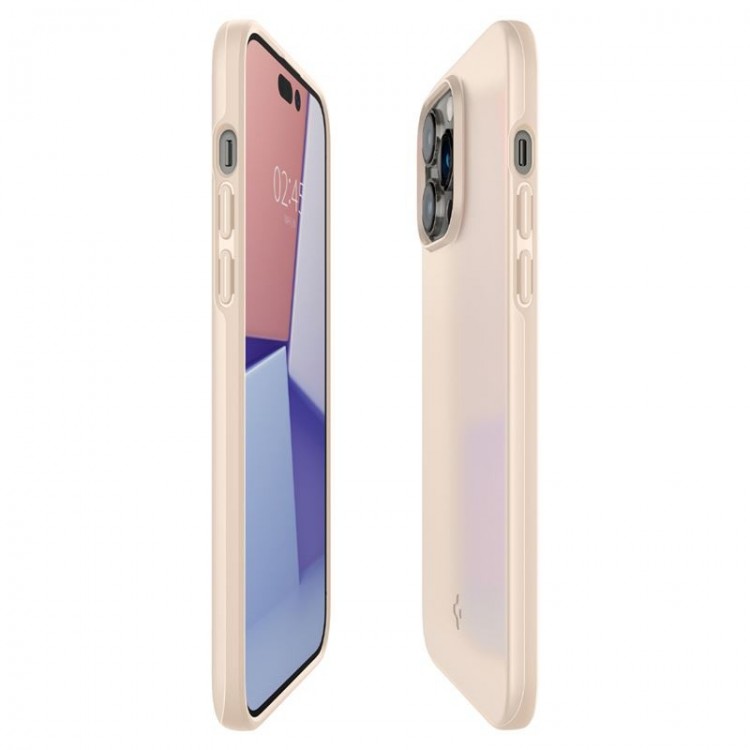 Θήκη Spigen SGP Thin Fit για APPLE iPhone 14 PRO 6.1 2022 - sand beige ΜΠΕΖ - ACS04785