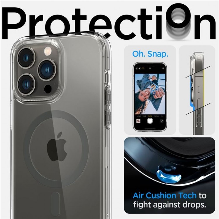 Θήκη Spigen SGP Ultra Hybrid MagSafe για Apple iPhone 14 PRO 6.1 - ΓΡΑΦΙΤΗΣ - ACS04970