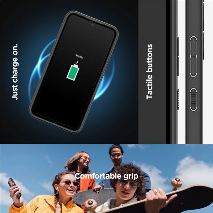 θήκη Spigen Ultra Hybrid για Samsung Galaxy A54 5G - ACS05887 - ΜΑΥΡΟ