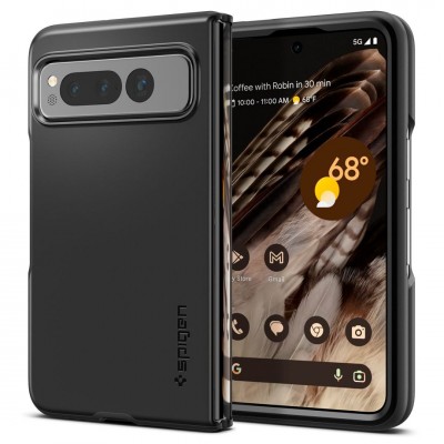 Θήκη Spigen Thin Fit για Google Pixel Fold 2024 - ΜΑΥΡΟ - ACS05919