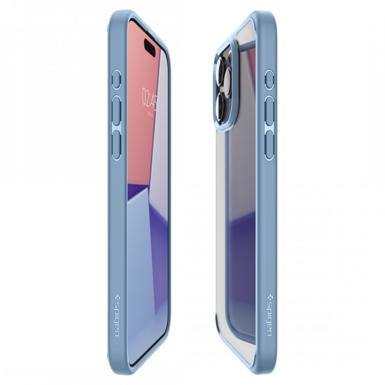 Θήκη Spigen Sgp Crystal Hybrid για Apple iPhone 15 Pro Max 6.7 2023 - Sierra ΜΠΛΕ - ACS06447