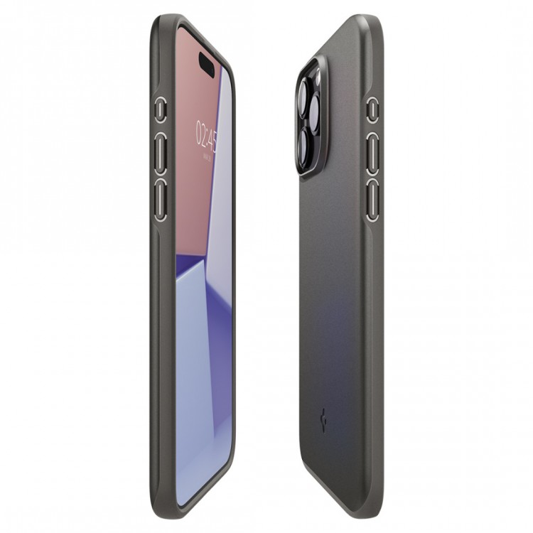 Θήκη Spigen SGP Thin Fit για APPLE iPhone 15 PRO MAX 6.7 2023 - Γραφίτης - ACS06545