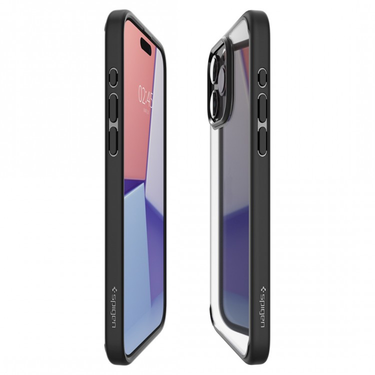 Θήκη Spigen SGP Ultra Hybrid για Apple iPhone 15 PRO MAX 6.7 2023 - ΜΑΥΡΟ - ACS06570