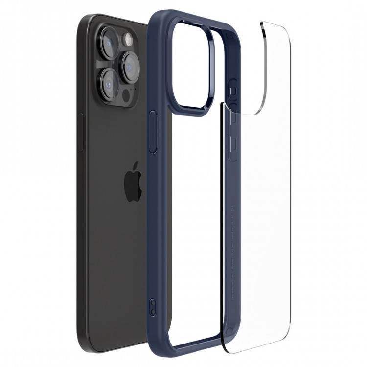 Θήκη Spigen SGP Ultra Hybrid για Apple iPhone 15 PRO MAX 6.7 2023 - Navy ΜΠΛΕ - ACS06573