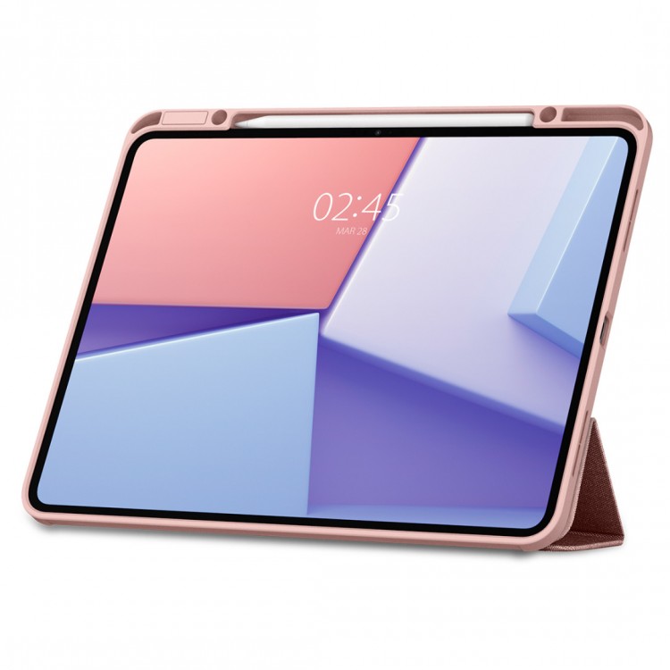 Θήκη SPIGEN SGP URBAN FIT FOLIO για Apple iPad Pro 13 2024, 7ης Γενιάς , με θέση για Pencil - ΡΟΖ gold - ACS07011