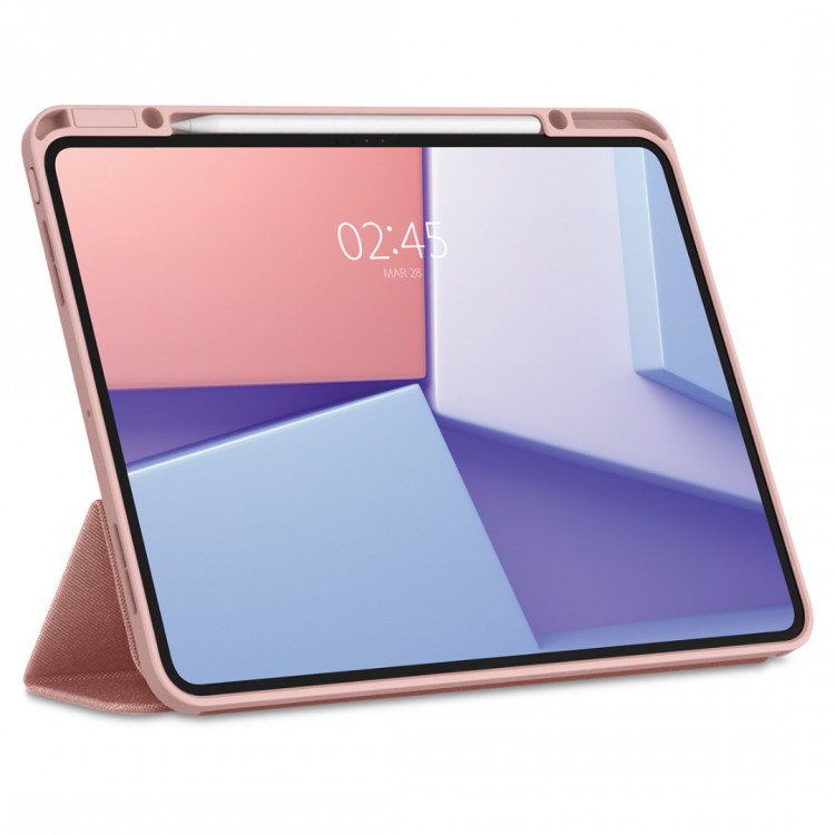 Θήκη SPIGEN SGP URBAN FIT FOLIO για Apple iPad Pro 13 2024, 7ης Γενιάς , με θέση για Pencil - ΡΟΖ gold - ACS07011