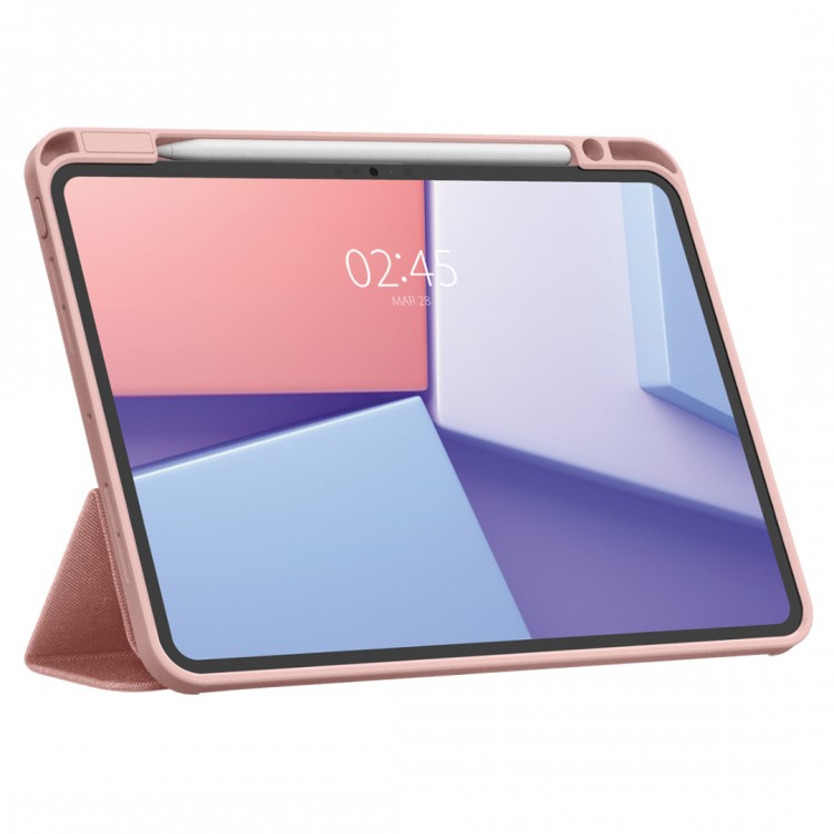 Θήκη SPIGEN SGP URBAN FIT FOLIO για Apple iPad Pro 11 2024, 5ης Γενιάς , με θέση για Pencil - ΡΟΖ gold - ACS07021