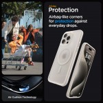 Θήκη Spigen SGP Ultra Hybrid MagSafe για Apple iPhone 15 PRO MAX 6.7 2023 - Frost Natural ΤΙΤΑΝΙΟ - ACS07210