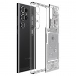 Θήκη Spigen SGP Ultra Hybrid για Samsung Galaxy S24 Ultra 5G 2024 - zero one ΛΕΥΚΟ - ACS07294