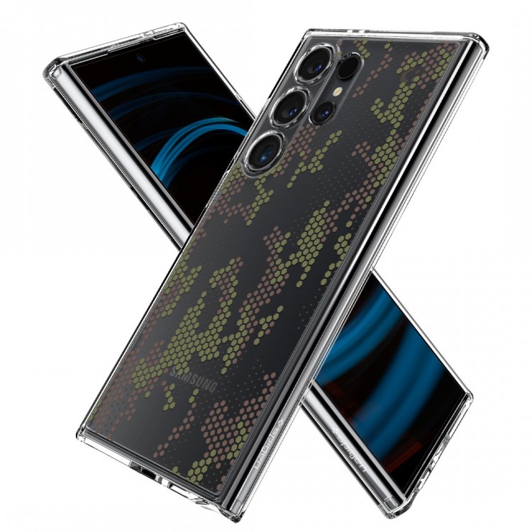 Θήκη Spigen SGP Ultra Hybrid για Samsung Galaxy S24 ULTRA - Digital Camo - ACS07547