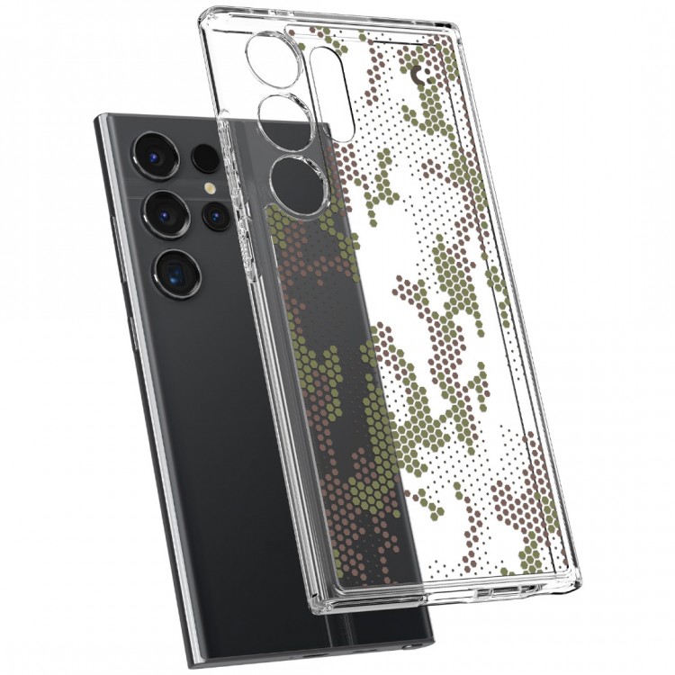 Θήκη Spigen SGP Ultra Hybrid για Samsung Galaxy S24 ULTRA - Digital Camo - ACS07547